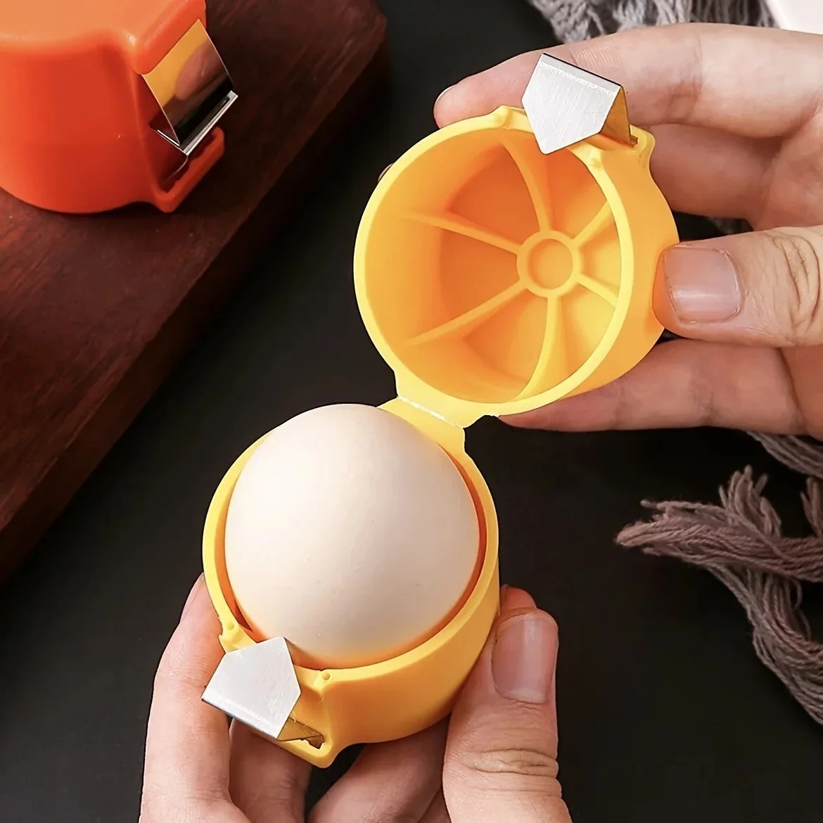 Egg Separator Tool - 계란 분리기 및 껍질 제거기 -