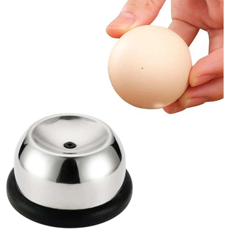 Egg Separator Tool - 스테인리스 스틸 계란 펀칭 바늘, 생계란