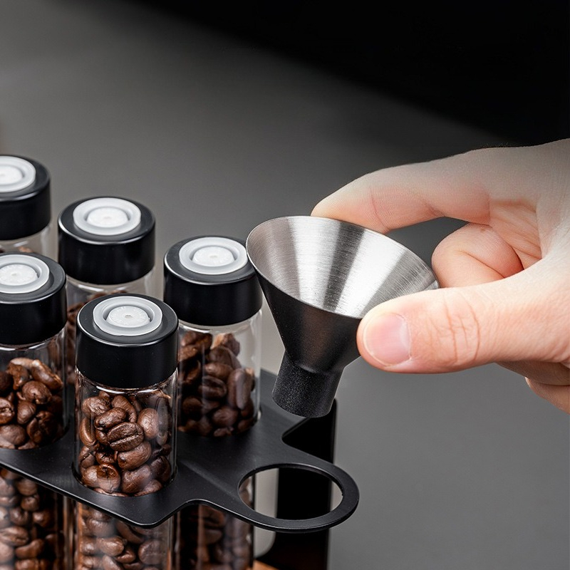 저스틴라우 유리 커피 원두 보관 용기, 밀폐형 1방향  - Kitchen Gadgets Organizer 리뷰 및 가격