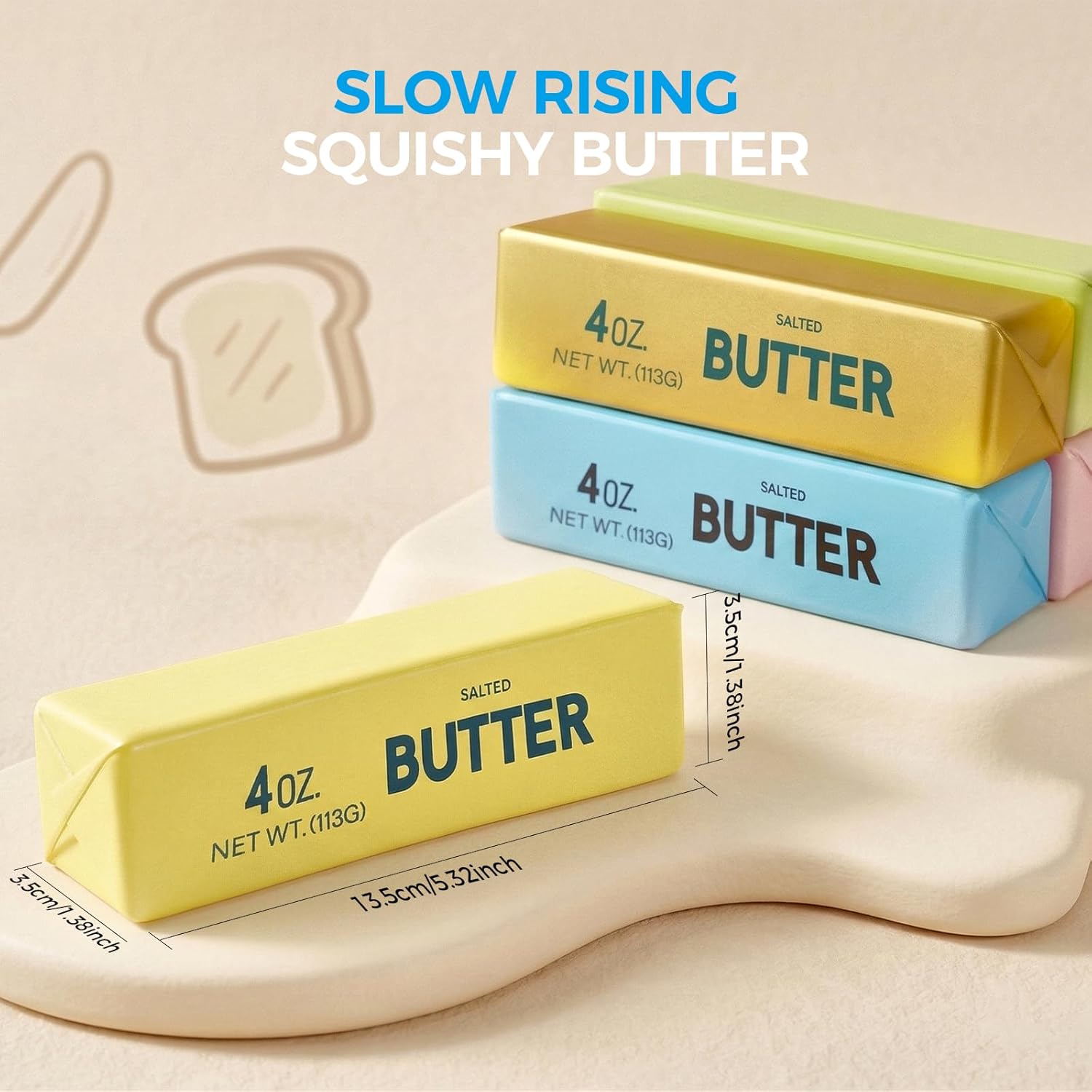 새로운 부드러운 느린 반동 버터 스틱 실리콘 스퀴즈 스 - Kitchen Gadgets New Products 리뷰 및 가격