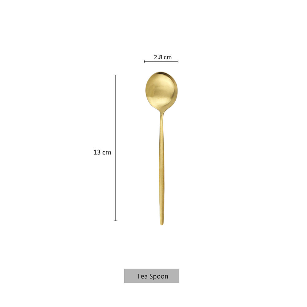 작은 매트 스푼, 차 커피 스터어 미니 스푼, 스테인레 - Kitchen Gadgets Gold 리뷰 및 가격