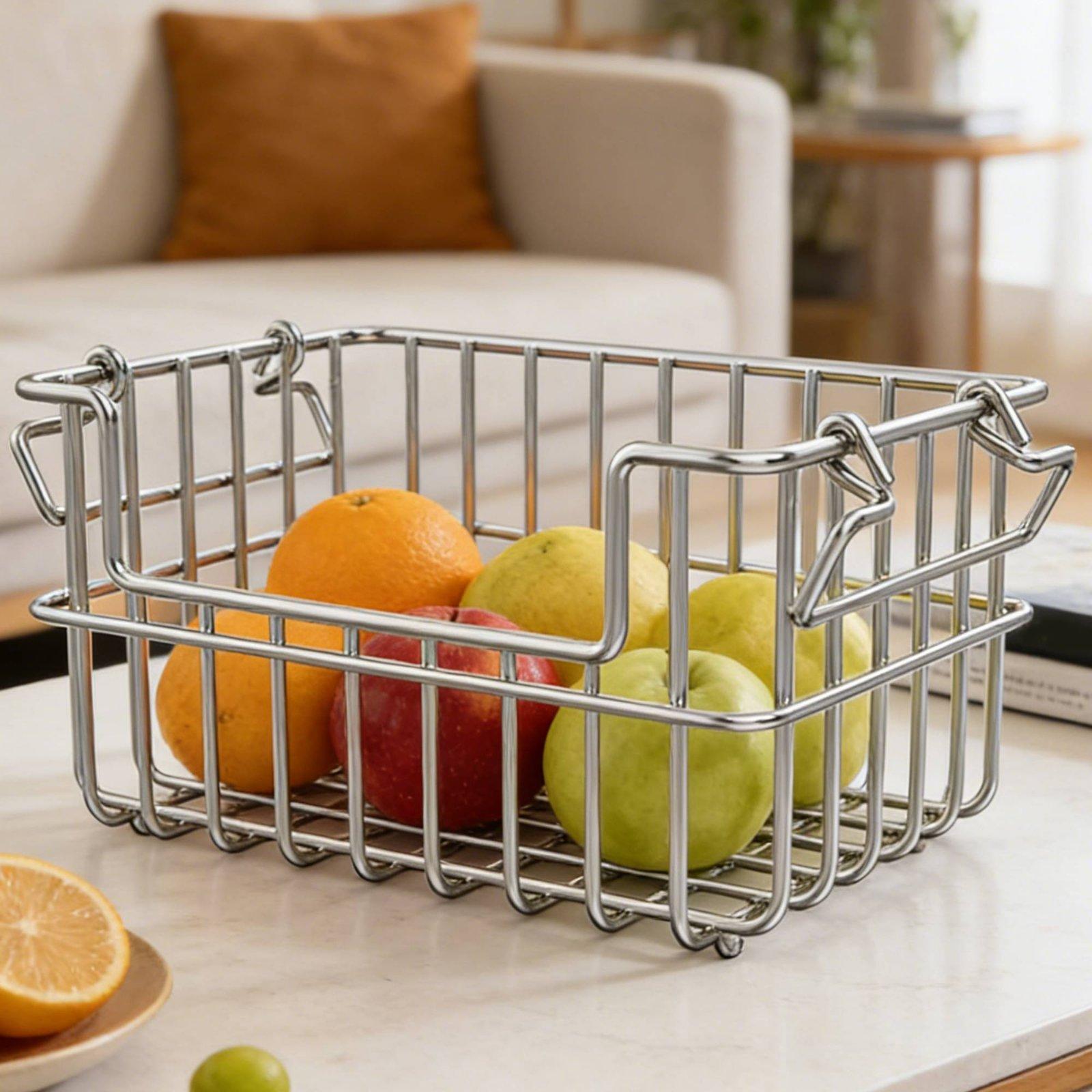 대용량 스테인리스 스틸 수납 바구니 주방 선반 아래,  - Kitchen Gadgets Organizer 리뷰 및 가격